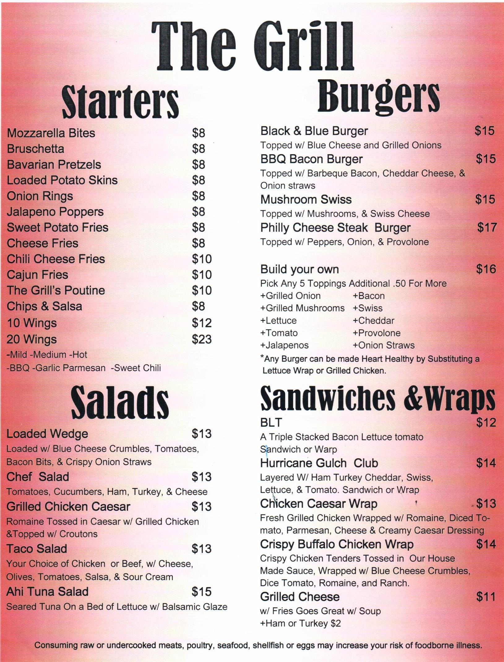 The Grill Restaurant Lounge In The Grandview Inn Suites